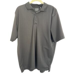 Snake Eyes Players Golf Polo Men’s Large Black Performance Shirt